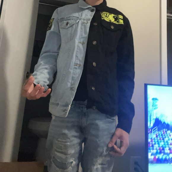 Brooklyn Jean jacket  multi color - Picture 4 of 4